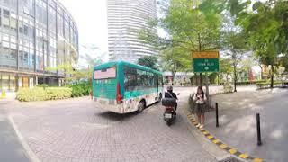 20240104 Robinsons Galleria Bike Parking to Estancia Mall [upl. by Colwen281]