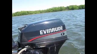 1997 Evinrude 15hp outboard motor [upl. by Getraer]