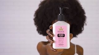 Hempz CBD Aromatherapy Rose Oil Herbal Body Moisturizing Body Lotion [upl. by Richman]