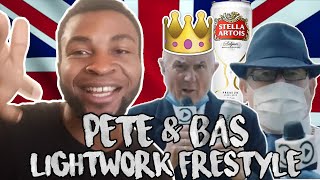 GRANDAD DRILLERS👴🏻👑 Pete amp Bas Lightwork Freestyle Reaction  flames drilly [upl. by Vanya]