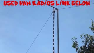 G5RV Ham Antenna Review  Ham Antenna Install  Ham Radio Antennas  Used Ham Radios [upl. by Liuka]