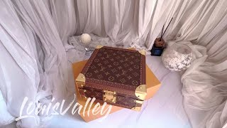 LOUIS VUITTON Monogram Coffret Tresor 24  Immersive Unboxing Video [upl. by Saturday]