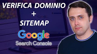 Verifica dominio  sitemap Google Search Console [upl. by Marte]