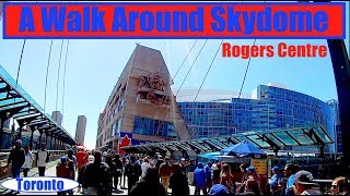 Walking Toronto Skydome On Game Day Rogers Centre [upl. by Aniretak756]