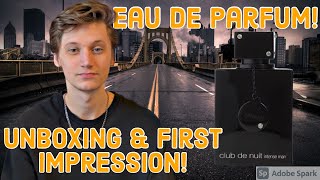 Armaf Club De Nuit Intense Man EDP Unboxing amp First Impression [upl. by Nelyk]