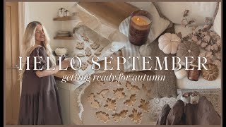 HELLO SEPTEMBER  fall baking getting ready for autumn cosy home shopping amp haul 🍂 [upl. by Stegman]