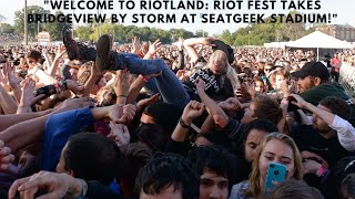 How Riot Fest Is Taking Over Bridgeview Welcome to RiotLand at SeatGeek Stadium [upl. by Einnok555]