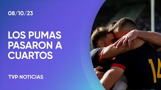 Los Pumas vencieron a Japón y pasaron a cuartos de final en el mundial de Francia [upl. by Collimore65]