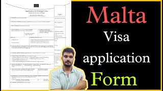 How to fill up New Malta Work Visa Application Form in 2024  Malta Work Visa [upl. by Whitcher324]