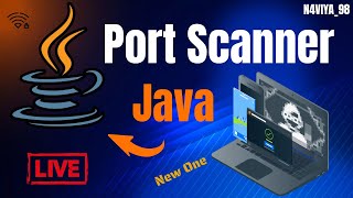 Port Scanner  Java [upl. by Oiramel]