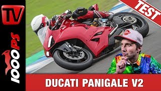 Ducati Panigale V2 Test  Edel schön und schnell [upl. by Yddub]