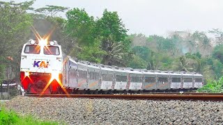 DISINI BANYAK KERETA API NGEBUT PARAH‼️ MENEMUKAN 21 KERETA API DI JPL 501 SUMPIUH [upl. by Kcaj]