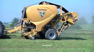 NONSTOP Round Baler Vermeer  Lely [upl. by Marron701]