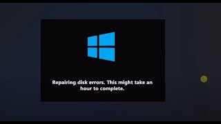 FIX PC Stuck on quotRepairing disk errors This might take an hour to completequot  Windows 1110 [upl. by Badger918]