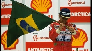 F1 1991 Ayrton Senna Wins First Brazilian Grand Prix Stuck In 6th Gear  Formula One Highlights HD [upl. by Anirtik461]