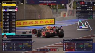 Funny MomentsBig Crashes on F1 Manager [upl. by Dorin134]