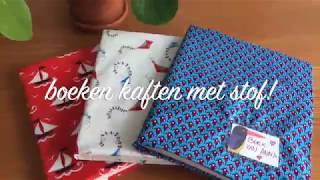 Madame Creatief boeken kaften met stof [upl. by Gaudet]