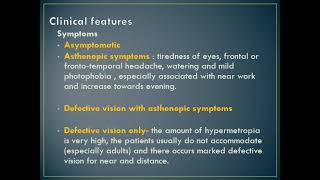 Lecture Hypermetropia By Dr Mandlik [upl. by Misab]