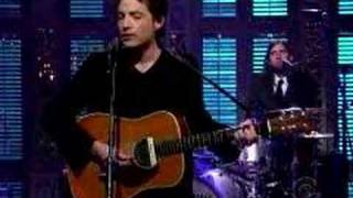 Jakob Dylan on Letterman [upl. by Kciredec]