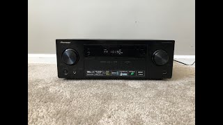 Pioneer VSX524 51 HDMI Home Theater Surround Receiver [upl. by Capone]