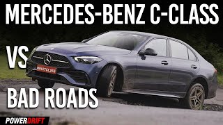 Can the MercedesBenz CClass Handle Bad Roads  PowerDrift Ultimate Test [upl. by Anirbus]