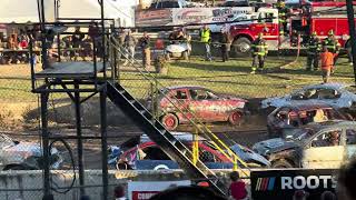 2024 Fonda Fair Demolition Demo Derby [upl. by Nomannic]