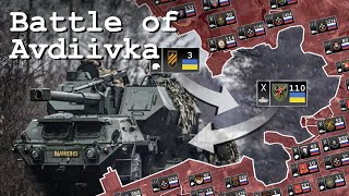 Battle of Avdiivka  Animated Analysis [upl. by Barfuss]