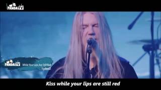 While Your Lips Are Still Red Live  Nightwish  Lyrics [upl. by Weir]