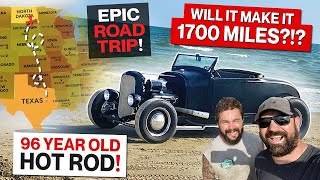 1928 Ford Roadster Epic 1700 Mile Road Trip Across the USA in a home built Model A Hot Rod [upl. by Asiak841]