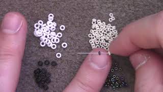 Toho Demi Rounds vs Miyuki Spacer Glass Seed Beads [upl. by Delores292]