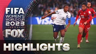 Panama vs France Highlights  2023 FIFA Womens World Cup [upl. by Nwahsaj]