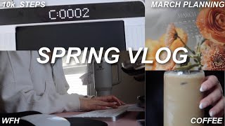 SPRING VLOG feeling unmotivated wfh spin amp more [upl. by Juliane]