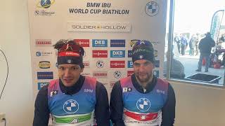 Biathlon World Cup Soldier Hollow Italy 2nd Relay Video TownLift  Michele Roepke [upl. by Eulalee474]