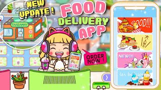 Miga World NEW UPDATE NEW FOOD DELIVERY APP 🍟🤩  NEW LOCATION NOW ON ANDROID Miga town tocaboca [upl. by Casteel]