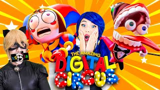 DIGITAL CIRCUS PELÍCULA  Miraculous LadyBug Reacción 😱🎪 [upl. by Conway]