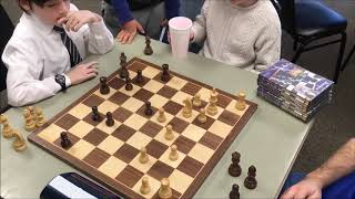 7 Year Old Golan vs US Chess Champion GM Sam Shankland [upl. by Alisun409]