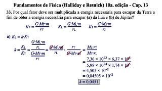 Aula 33  Fundamentos de Física Halliday e Resnick 10a Edição  Cap 13 [upl. by Connie338]