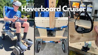 Hoverboard Cruiser Attachment  DIY [upl. by Laurinda197]