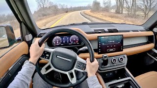 2023 Land Rover Defender 130 First Edition  POV Review [upl. by Assille383]