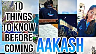 10 things to know before coming to AAKASH💙 hostelbatch online tests and more [upl. by Nallac587]