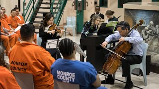 ROC City Concerts Brings Live Music to Monroe County Jail [upl. by Aiuqal170]