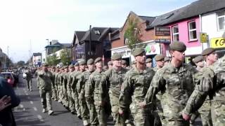 Mercian Regiment 2nd Battalion Homecoming [upl. by Butte920]