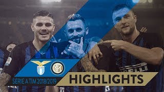 LAZIO 03 INTER  HIGHLIGHTS  Nerazzurri dominant in Rome  Matchday 10 Serie A TIM 201819 [upl. by Grant]