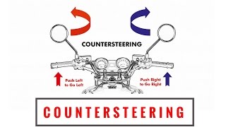 Counter Steering Motorcycle  Counter Steering Explained  How to do Counter Steering [upl. by Eyanaj]