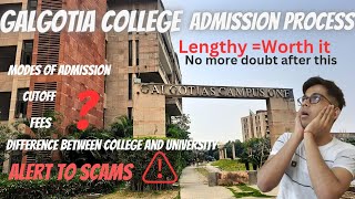 quotGalgotia College Admission procedurequot  quotGalgotia Admission procedurequot  quotAktu counsellingquot [upl. by Esir]