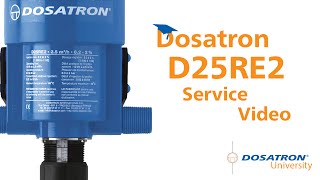 Dosatrons D25RE2 Service Video [upl. by Madel730]