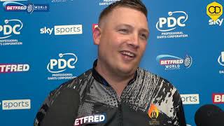 CHRIS DOBEY OUT TO PROVE HED NOT A ONE HOT WONDER AFTER ENDING JAMES WADES MATCHPLAY [upl. by Ihpen]