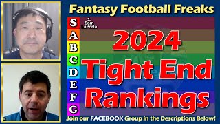 Fantasy Football Tight End Dynasty Rankings for 2024 fantasyfootball fantasyfootballdynasty [upl. by Dedric949]