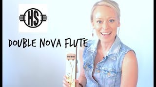 Double Nova Flute  Maliseet Love song  High Spirits Flutes [upl. by Valentino853]