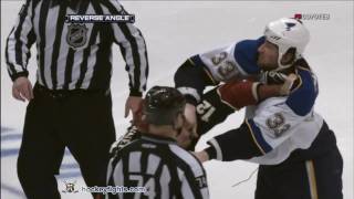 Tyson Strachan vs Paul Bissonnette Mar 22 2011 [upl. by Adnamas]